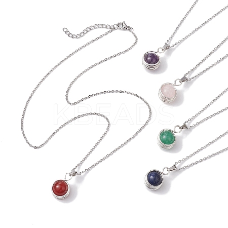 304 Stainless Steel Cable China Necklaces NJEW-JN04868-02-1