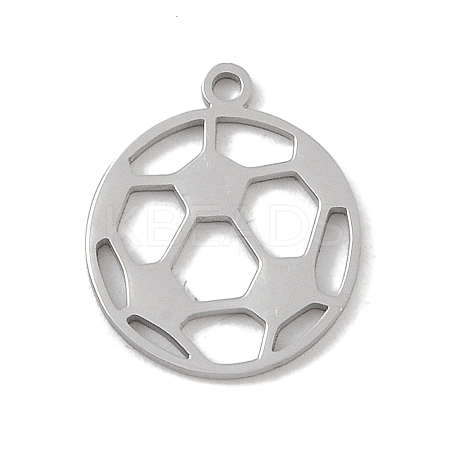Non-Tarnish 304 Stainless Steel Pendants STAS-B062-06P-1
