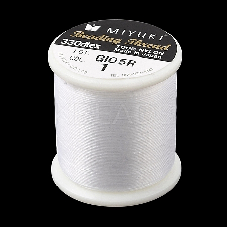 Flat MIYUKI Nylon Beading Thread FB-CBA3435-01F-1