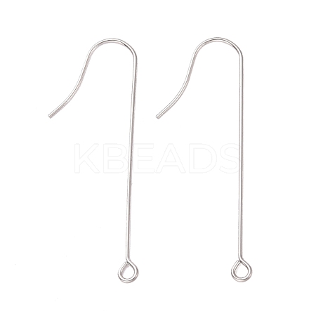 316 Surgical Stainless Steel Earring Hooks STAS-E027-02A-P-1