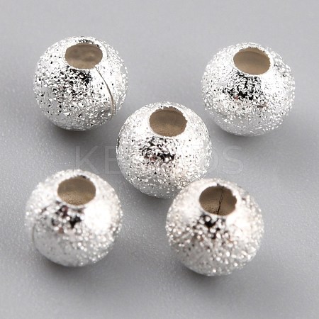 Long-Lasting Plated Brass Beads KK-O133-004A-S-1