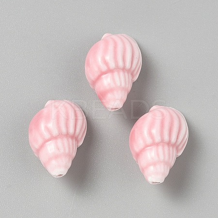 Glazed Porcelain Beads PORC-CJC0004-01A-1