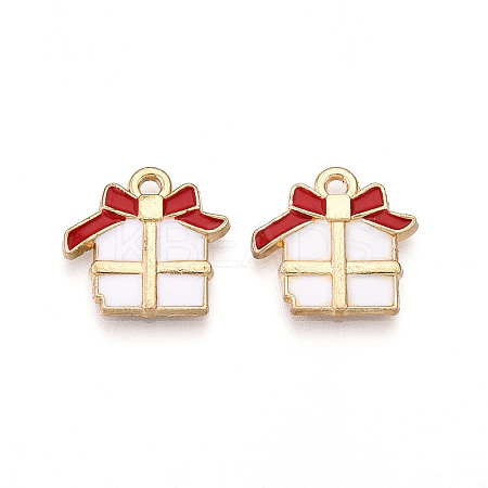 Alloy Enamel Pendants ENAM-N055-166-01-1