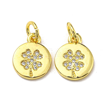 Real 18K Gold Plated Brass Pendants KK-L209-012G-02-1