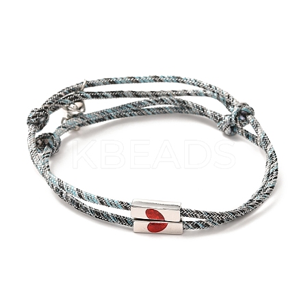 Adjustable Nylon Thread Cords Bracelets BJEW-G634-01-1