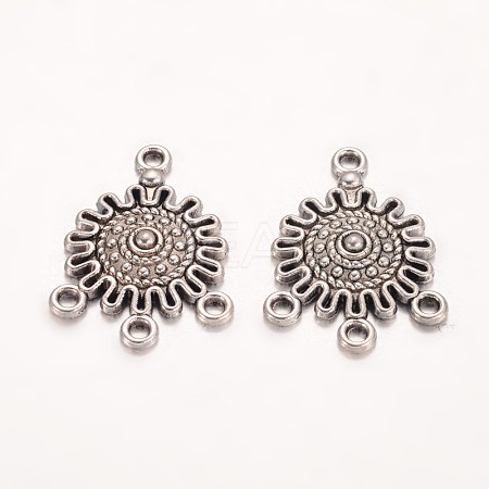 Tibetan Style Alloy Chandelier Components Links LF0145Y-NF-1