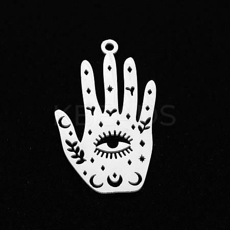 Non-Tarnish 304 Stainless Steel Pendants A-STAS-T056-LA322-1-1