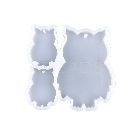 Owl DIY Pendant Food Grade Silhouette Silicone Molds SIMO-PW0001-352N-1