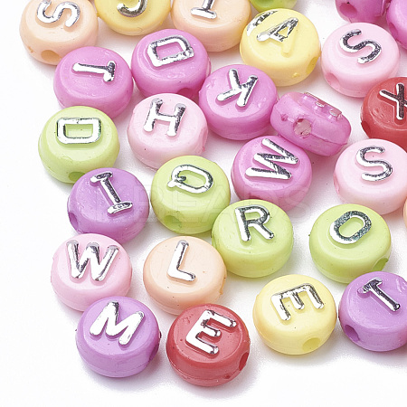Opaque Acrylic Beads X-MACR-S273-07-1