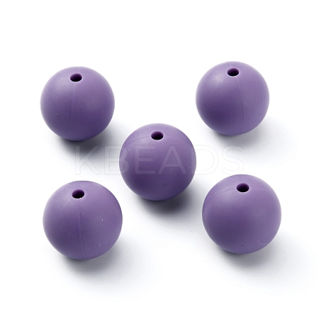 Silicone Beads SIL-WH0012-001K-1