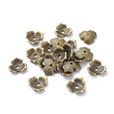 Tibetan Style Alloy Bead Caps LS-TIBEB-EA11600YKG-AB-LF-1