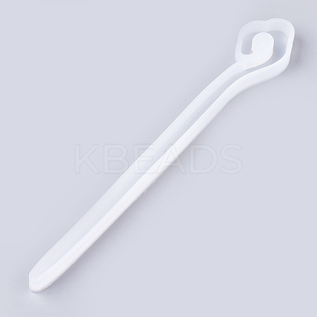 Hairpin DIY Silicone Molds X-DIY-WH0072-18-1