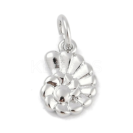 Rack Plating Brass Pendants KK-Q028-24P-1