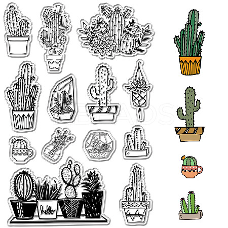 Custom PVC Plastic Clear Stamps DIY-WH0439-0311-1