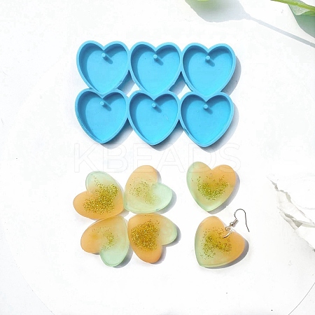 Heart Pendant Silicone Molds LS-DIY-F109-13-1