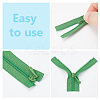 20Pcs 20 Colors Polyester & Plastic Mini Zip-fastener FIND-DR0001-10-3