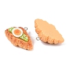 Opaque Resin Imitation Food Pendants RESI-P049-01B-P-2