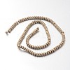 Electroplate Non-magnetic Synthetic Hematite Bead Strands G-F300-48B-F06-2