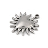 304 Stainless Steel Pendants LS-STAS-D366-01K-P-2