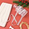 Lace Trim Nylon Ribbon for Jewelry Making ORIB-L005-35-2