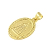 Rack Plating Brass Pendants KK-S380-42E-G-2