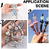 12Pcs 6 Colors Handmade Polymer Clay with Resin CLAY-AR0001-36B-6