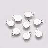 Tarnish Resistant 304 Stainless Steel Charms STAS-M274-021E-2