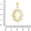 Religion Brass Pave Cubic Zirconia Pendants CU-CBA83A6-01C-G04-3