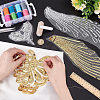 2 Sets 2 Colors Lace Embroidery Costume Accessories DIY-BC0009-38-3