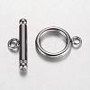 Tarnish Resistant 304 Stainless Steel Toggle Clasps LS-STAS-D438-32-1