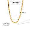 304 Stainless Steel Link Chain Bracelets & Necklaces Sets for Unisex ED1203-1-3