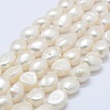 Natural Cultured Freshwater Pearl Beads Strands PEAR-K004-06A-1
