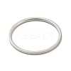 Non-Tarnish 304 Stainless Steel Simple Plain Band Finger Ring for Women Men RJEW-F152-05P-C-2