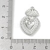304 Stainless Steel Pendants STAS-P390-02D-P-3