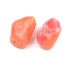 Opaque Acrylic Imitation Gemstone Beads OACR-G064-01A-2