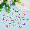 72Pcs 3 Style Irregular Rhombus Glass Sew on Rhinestone GLAA-GO0001-15-4