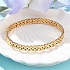 304 Stainless Steel Watch Band Bangles for Women BJEW-Z092-03G-3