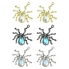6Pcs 3 Colors Halloween Rack Plating Alloy Pendants PALLOY-FS0001-03-1