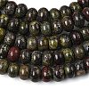 Natural Dragon Blood Beads Strands G-A280-A26-01-3
