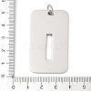 304 Stainless Steel Pendants LS-STAS-M115-01P-I-3