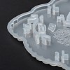DIY Bookrack Silicone Molds DIY-Z013-08-6