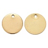 Ion Plating(IP) 304 Stainless Steel Charms STAS-K112-01G-1