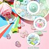UV Plated Acrylic Bead FIND-CJC0010-90B-3