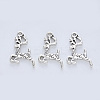 Tibetan Style Alloy Pendants TIBE-R316-078AS-RS-1