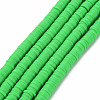 Handmade Polymer Clay Bead Strands CLAY-T002-6mm-43-1