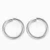 Tarnish Resistant 304 Stainless Steel Open Jump Rings STAS-H555-07P-2