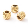 Ion Plating(IP)  304 Stainless Steel European Beads STAS-M298-01G-1