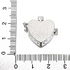 Brass Enamel Locket Pendants KK-F894-15P-01-3