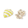 40Pcs 10 Styles Brass Enamel Charms KK-A218-07-3