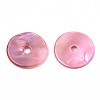 Spray Painted Natural Freshwater Shell Beads SHEL-S276-107H-2